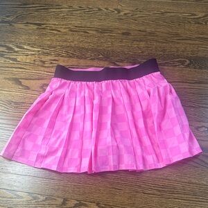 JoyLab Pink Checkered Skort